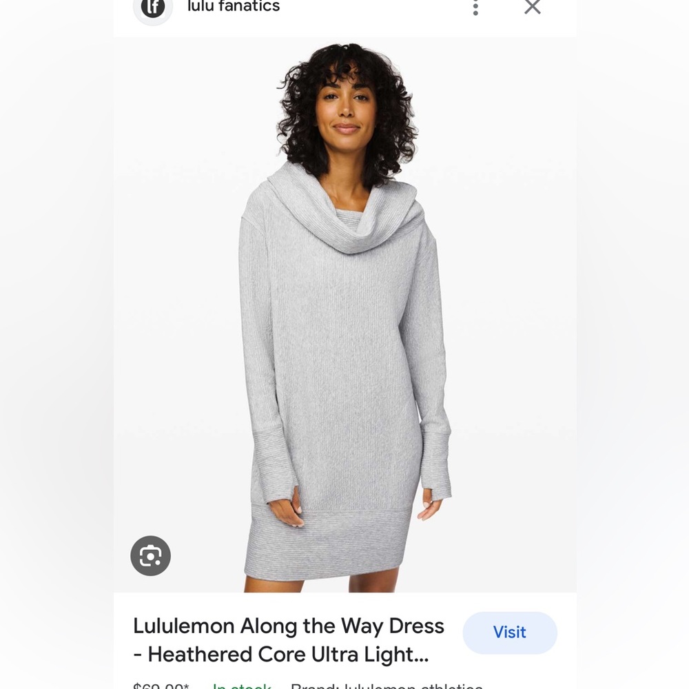 Lululemon Along The Way Dress